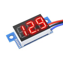 Geekcreit DC 0-100V 0.36 Inch Mini Digital Volt Meter Voltage Tester  3 Wire Digital Volt Indicator Car Voltmeter