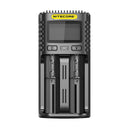 NITECORE UM2 LCD Screen Display 5V/2A Lithium Battery Charger 2-Slots Smart Rapid Charger For NITECORE 18650 Battery