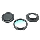 37mm Gradual Green UV Lens Filter Kit for Gopro Hero 3 3 Plus