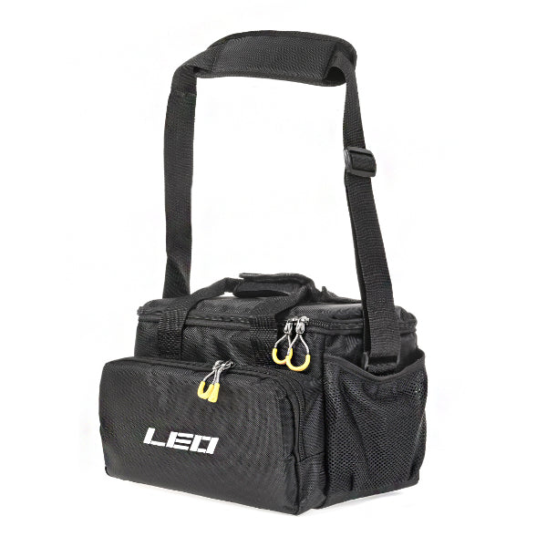 LEO Fishing Bag Waterproof Canvas Fishing Waist Pack Lure Bait Bag Fishing Tackle Bag