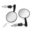 7/8inch 22mm 360 CNC Bar End Rear View Motorcycle Mirrors For Harley/Suzuki/Yamaha/Honda/Kawasaki