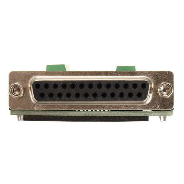 DB25 25-pin Female Adapter RS-232 Serial Port Interface Breakout Board Connector