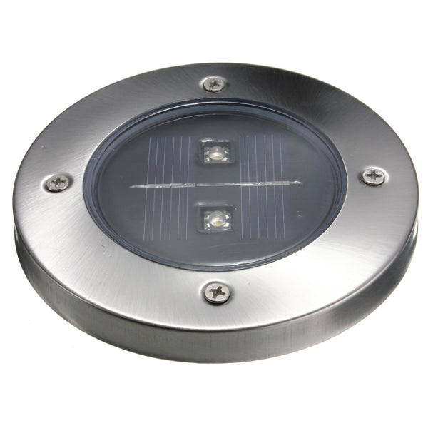 Solar Powered LED Ground Light Outdoor Garden Path Landscape Pathway Fence Yard Lamp