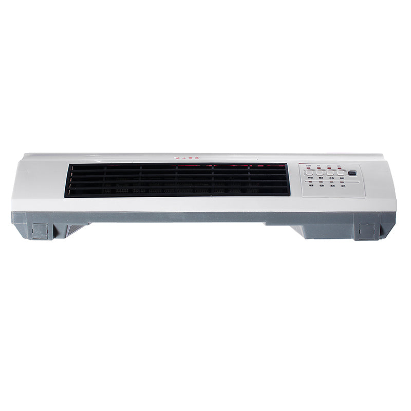 2000W 220V Wall Mounted Desktop Heater Timing Air Conditioner Dual-purpose Remote Control Bathroom Bedroom