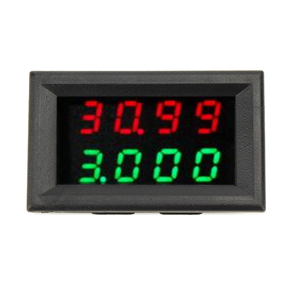 3pcs RIDEN 0-33V 0-3A Four Bit Voltage Current Meter DC Double Digital LED Voltmeter