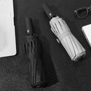 1-2 People Men Automatic Umbrella Windproof Resistant Parasol Folding Umbrella Corporation 12 Rod Women Sun Shade