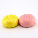 Kiibru Licensed Squishy Bun Pink Yellow 6cm With Original Packaging Chain Phone Bag Strap Gift Decor
