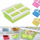 Slide Kitchen Fridge Freezer Space Saver Refrigerator Storage Rack Shelf Multifunction Storage Tools