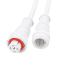 5 Pin 3A 22AWG Engineering Female And Male Waterproof IP67 PVC Cable Wire Connector