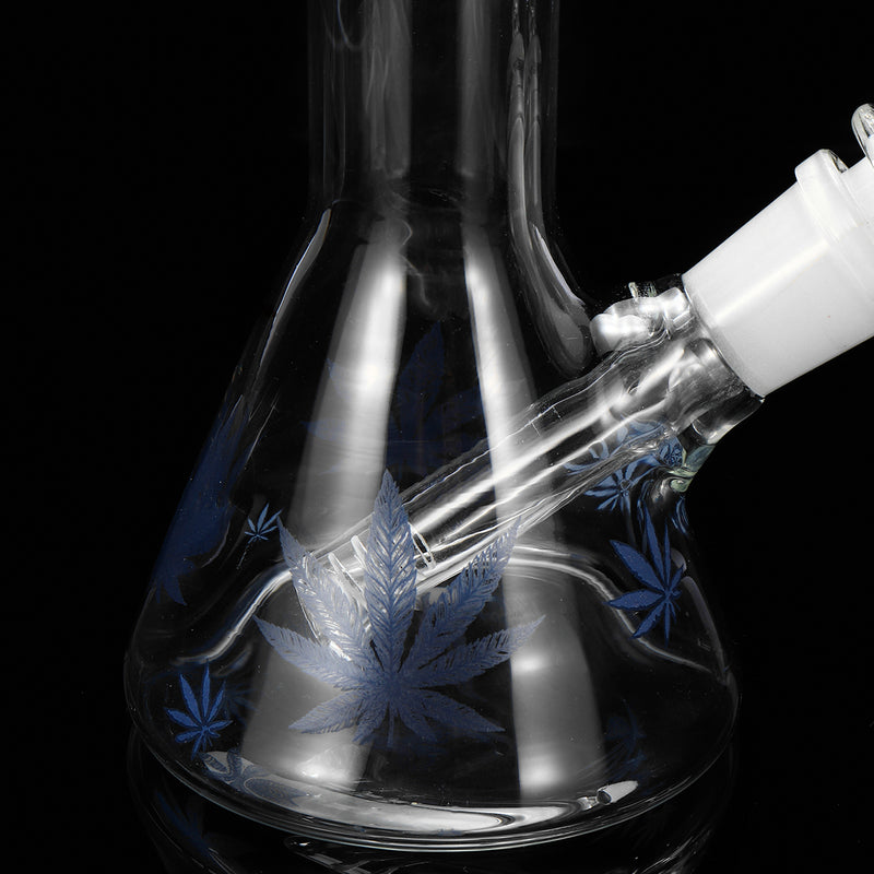 Transparent Pipe Maple Leaf Detachable Glass Bowl Pipe Bottle Full Flavor Eliminate Unwanted Odors