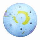 PVC Inflatable Globe Beach Ball Geography 16Inch World Map Educational Toys