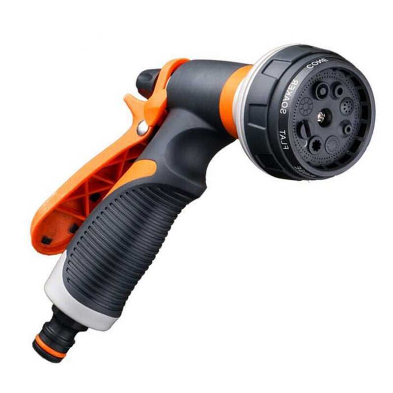 Adjustable 8 in 1 Hose Garden Water Sprayer Hose Pipe Spray Gun Sprinkler Nozzle Connector