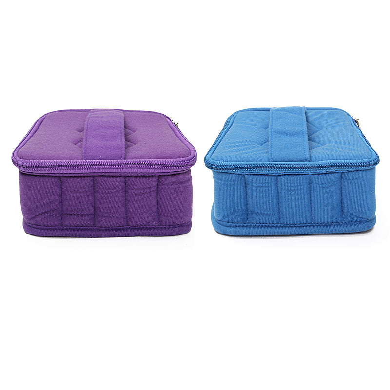 30 Bottle Essential Oil Nail Polish Carrying Case Storage Organizer Bag Shockproof Travel Bag