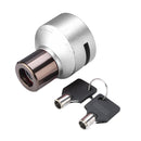 Wheel Disc Brake Lock With 2 Keys Anti Thief For Motorcycle Motor Bike Scooter Black Red Silver