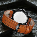 CRRJU 2215 Chronograph Casual Style Men Wrist Watch Luminous Display Quartz Watch