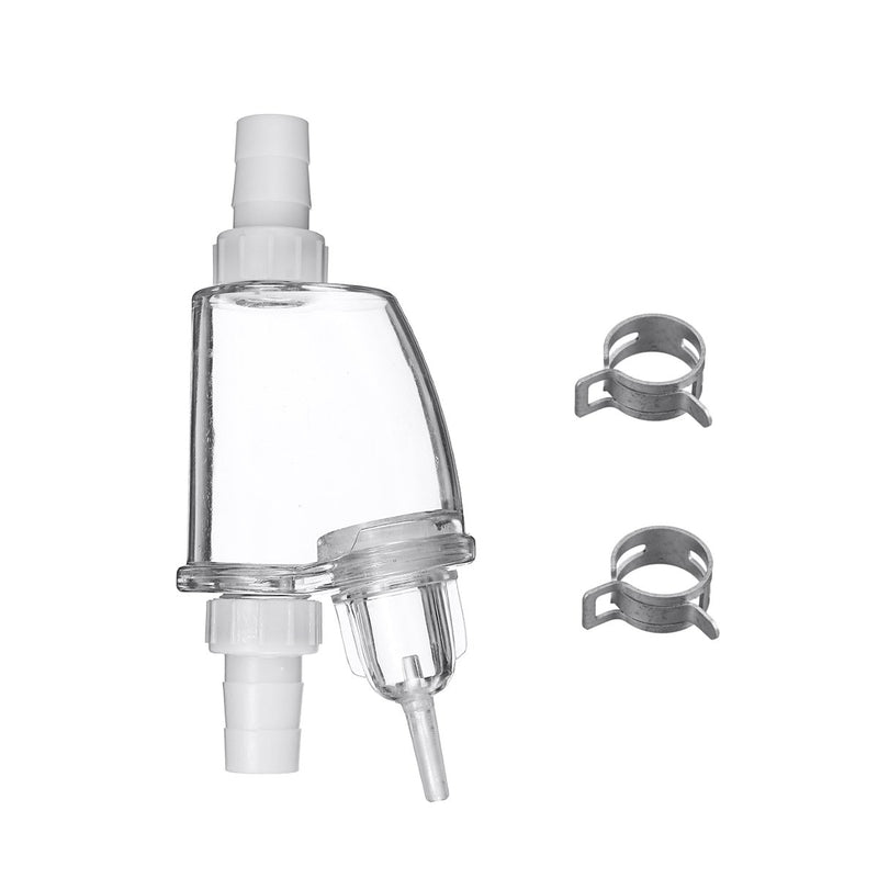 12/16mm Aquarium Fish Tank CO2 Atomizer Diffuser Carbon Dioxide Bubble Counter