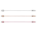 TIANSTON Original 1M Aluminum Nylon Metal Plug Usb Type-C Cable Sync Charge Cable