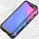 Bakeey 360 Magnetic Adsorption Flip Metal Clear Tempered Glass Protective Case for Xiaomi Mi8 SE