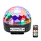 9 Color LED Voice Control With Remote Control MP3 Crystal Ball Flash Lights Stage Sprinkle Lights