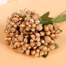 12pcs Artificial Simulation Berry Flower Headwear Garlan Gift Party Decoration