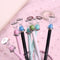 1 Piece Sand Clock Gel Pen Creative Time Hourglass Writing Pen 0.5mm Lovely Signing Pen Timer Students Office School Stationery Random Color