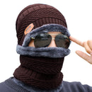 Outdoor Fleece Hat Riding Ski Windproof Knitting Caps Cycling Running Sport Mask Sport Warm Scarf