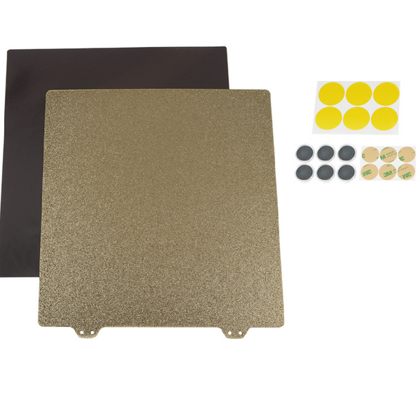 220*220mm PEI Magnetic Flexible Hotbed Surface AB Side Heated Bed Sticker With 6 Magnetic Blockfor 3D Printer