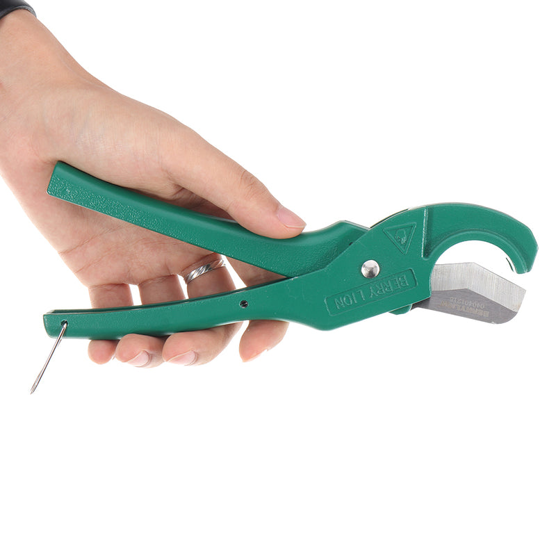 BERRYLION 35mm Pipe Cutter Scissors PVC PU PP PE Hose Water Tube Cutter Cutting Hand Tool