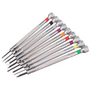 9 Pcs Precision Screwdriver Set Jewelry Eyeglasses Glasses Watch Repair