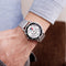SKMEI 1482 Business Style Stainless Steel Luminous Pointer Quartz Watches Men Wrist Watch