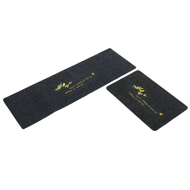 Waterproof Carpet Non Slip Door Floor Carpet Rug Bath Mat Home Kitchen Bathroom