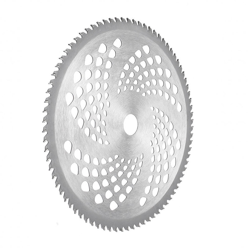 8 Inch 80 Teeth Carbide Tip Brush Cutter Grass Trimmer Head Weed Eater Blade for Lawnmower