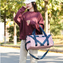 Waterproof Dry Wet Seperation Shoe Compartment Fitness Yoga Bag Sports Gym Handbag Duffle Shoulder Bag