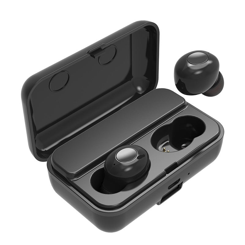 F9 TWS Dual bluetooth 5.0 Wireless Stereo Earphone IPX5 Waterproof Button Touch Auto Pair Gaming Headphone with 2000mAh Power Bank for Xiaomi