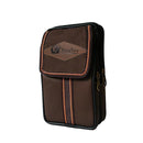 Outdoor Fashion Vertical PU Leather Large Capacity Phone Bag Men Waist Pack Portable Zip Coin Purse