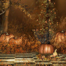5x7FT Dusk Street Lamp Halloween Theme Photography Backdrop Studio Prop Background