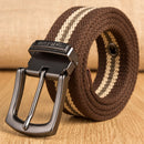 JINWEI ZK15 140cm 3.8cm Cutable Adjustable Tactical Belt Durable Canvas Casual Belt
