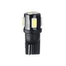10PCS T10 W5W LED Side Marker Lights Interior Bulbs 240LM 6000K White