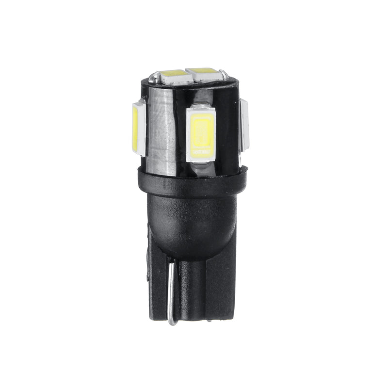 10PCS T10 W5W LED Side Marker Lights Interior Bulbs 240LM 6000K White
