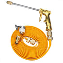5M Pressure Washer Cleaning Hose Garden Tube with Extension Rod Water Spray Handle and 5 Nozzle