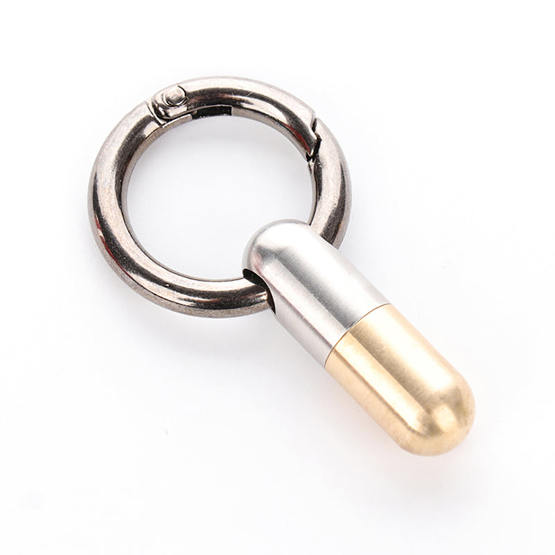 1PC Stainless Steel Mini EDC Keychain Knife Outoor Emergency Micro Cutting Tool Sharp Capsule Knife