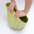 Honana HN-017 Multifunction Storage Box Colorful Organizer Home Folding Stool Ottoman