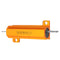 RX24 50W 500R 500RJ Metal Aluminum Case High Power Resistor Golden Metal Shell Case Heatsink Resistance Resistor