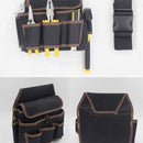 Electrical Thickening Oxford Canvas Tool Storage Bag Waist Waterproof Multi-pocket Package Storage Bags