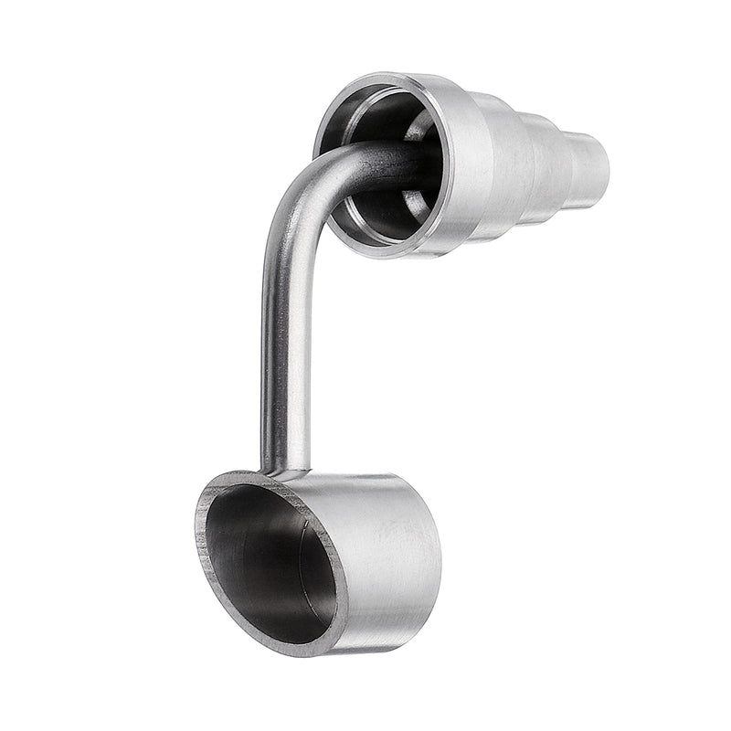 Universal 10mm 14mm 18mm 6 In 1 Domeless Titanium Nail With Male and Female Joint Adapter