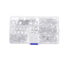 Suleve MXSN5 260Pcs Square Nut 304 Stainless Steel Machine Screw Nuts M3/M4/M5/M6/M8/M10