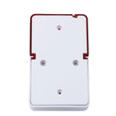Mini Strobe Siren Sound Alarm Lamp Flashing Red Blue Indicator Light Wired 12V 24V 220V 110DB