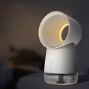 2 IN 1 300ML Mini Spray Humidifier & Desktop Fan Protable USB Night Light Cool Mist Humidifier Essential Oil Diffuser for Home Office