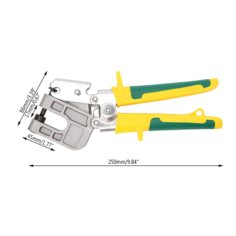 New quality 10inch Handle Stud Crimper Pliers Plaster Board Drywall Tool For Fastening Metal Studs