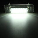 Pair Error Free 18 LED Number License Plate Bulb For Benz W210 4D Sedan Face Lift